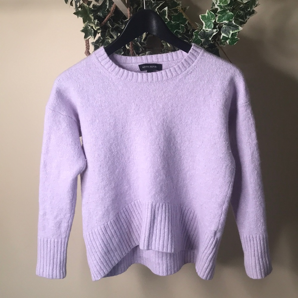 Merino Blend Lilac Sweater